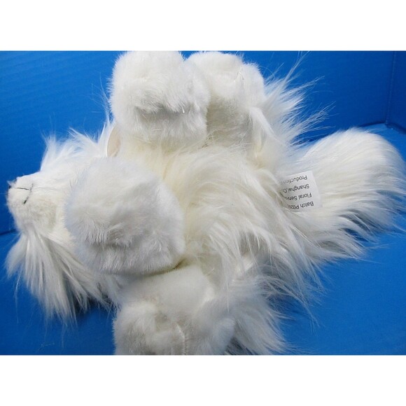 Portland Plush Aurora the Arctic Fox White Fluffy Plush 12" Realistic w/Tag - Picture 7 of 10